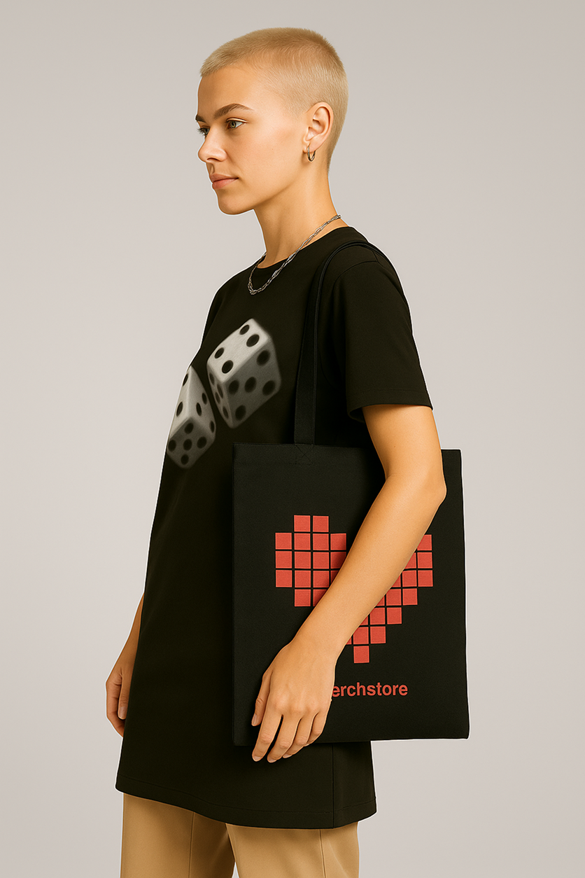 Сумка на модели